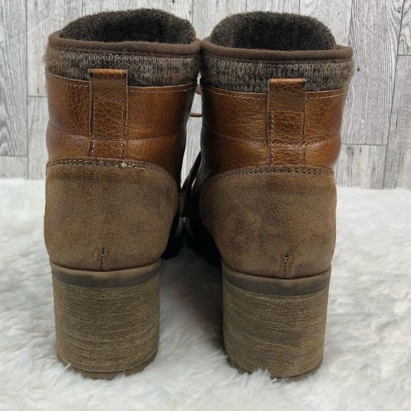 Bullboxer Block Heel Bella Bootie in Cognac sz 10 - Picture 8 of 14